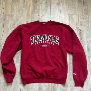 Champion Crewneck Temple Sweatshirt